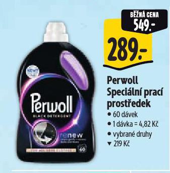 PERWOLL SPECI�LN� PRAC� PROST�EDEK