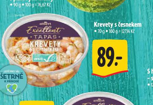 KREVETY S �ESNEKEM