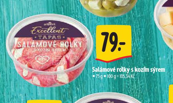 SAL�MOV� ROLKY S KOZ�M S�REM