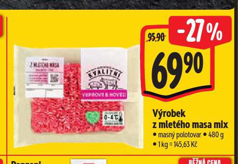 V�ROBEK Z MLET�HO MASA MIX