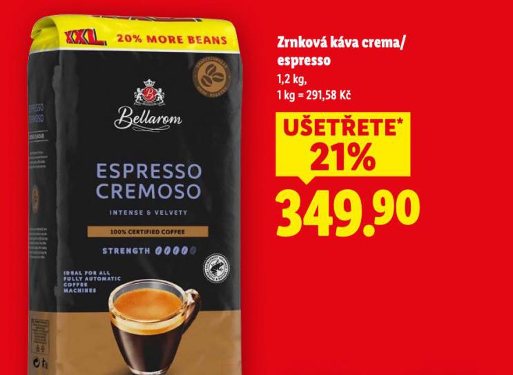 ZRNKOV� K�VA CREMA / ESPRESSO