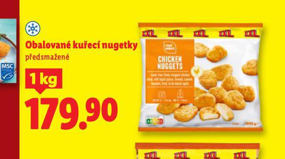 OBALOVAN� KU�EC� NUGETKY