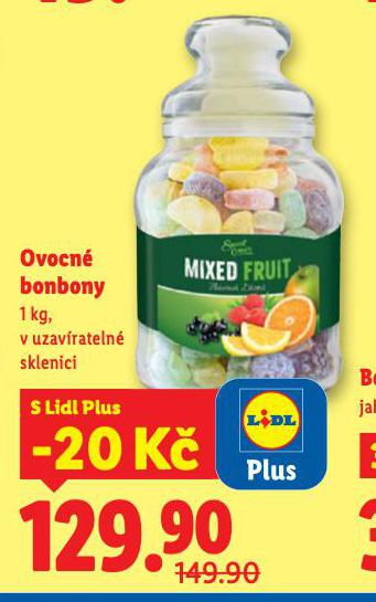 OVOCN� BONBONY