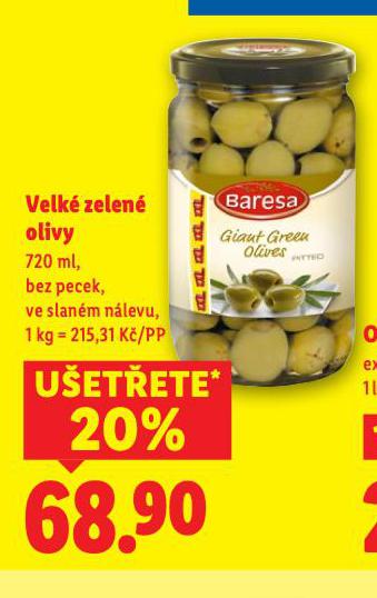 VELK� ZELEN� OLIVY