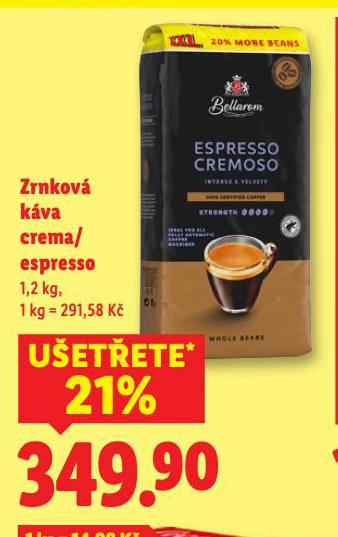 ZRNKOV� K�VA CREMA / ESPRESSO