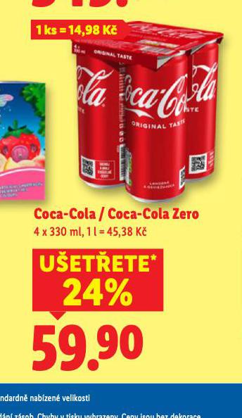COCA COLA, COCA COLA ZERO