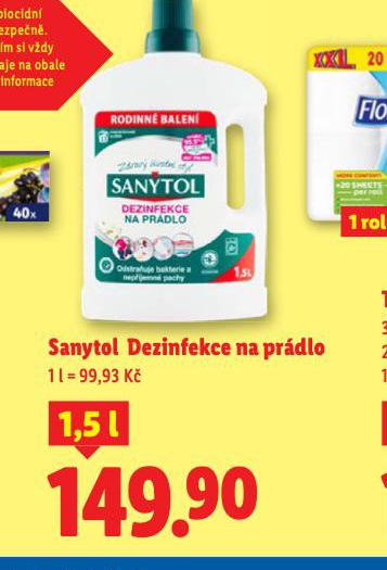 SANYTOL DEZINFEKCE NA PR�DLO
