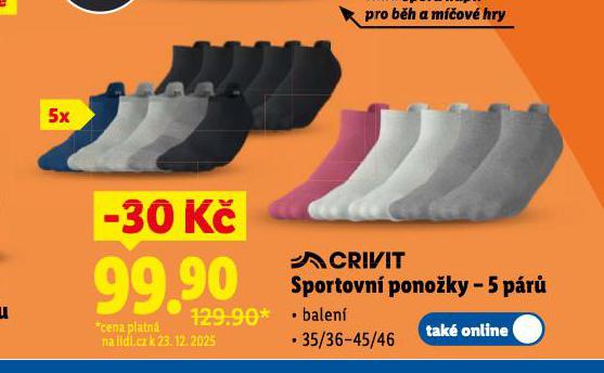 SPORTOVN� PONO�KY