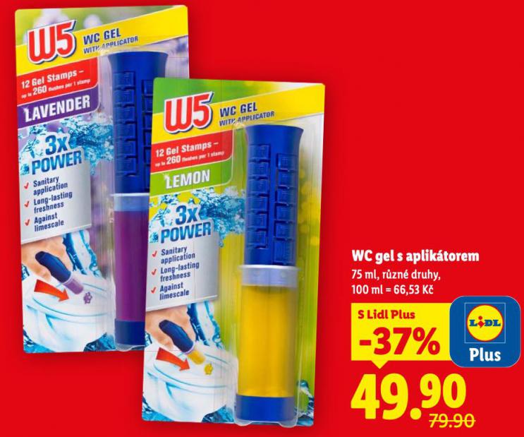 WC GEL S APLIK�TOREM