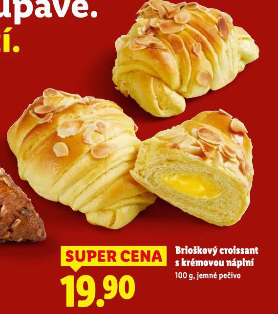 BRIO�KOV� CROISSANT S KR�MOVOU N�PLN�