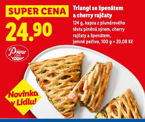 TRIANGL SE �PEN�TEM A CHERRY RAJ�ATY