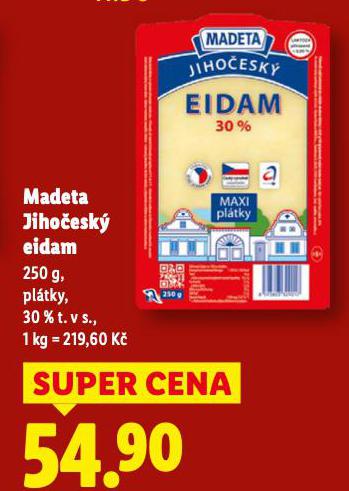 MADETA JIHO�ESK� EIDAM