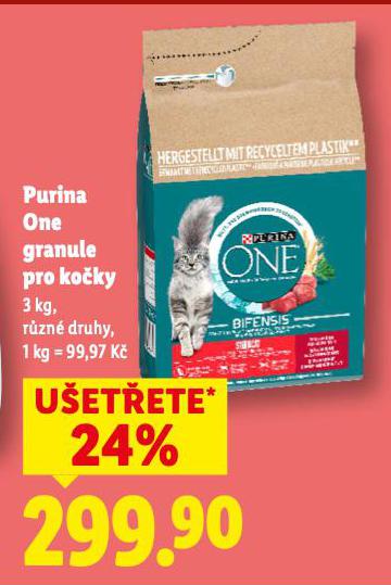 PURINA ONE GRANULE PRO KO�KY