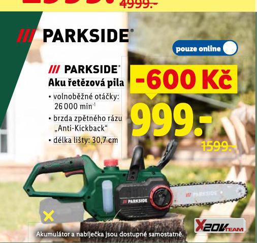 PARKSIDE AKU �ET�ZOV� PILA