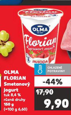OLMA FLORIAN SMETANOV� JOGURT