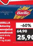 BARILLA T�STOVINY BEZVAJE�N� SEMOLINOV�