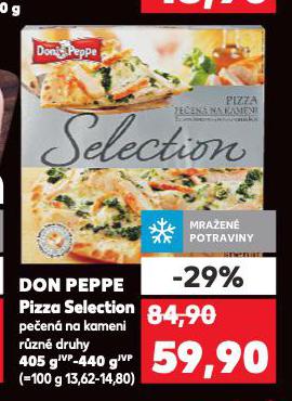 DON PEPPE PIZZA SELECTION