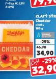 ZLAT� S�R CHEDDAR
