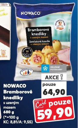 NOWACO BRAMBOROV� KNEDL�K S UZEN�M MASEM