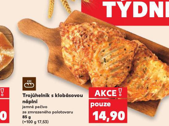 TROJ�HELN�K S KLOB�SOVOU N�PLN�