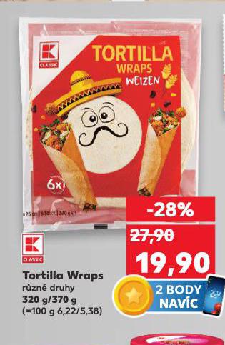 TORTILLA WRAPS