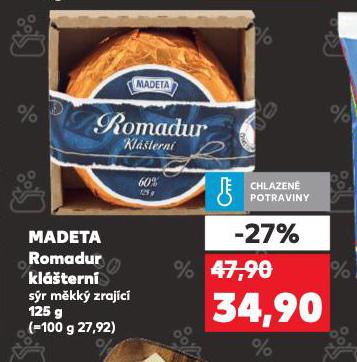 MADETA ROMADUR KL��TERN�