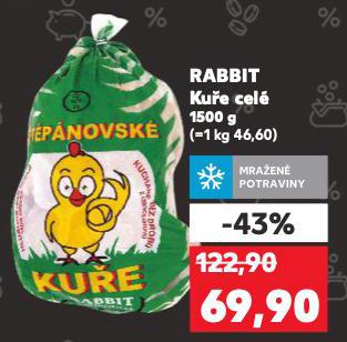 RABBIT KUŘE CELÉ