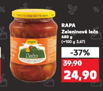 RAPA ZELENINOV� LE�O