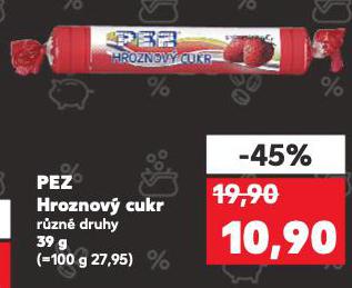 PEZ HROZNOV� CUKR
