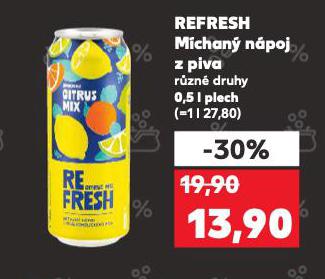 REFRESH M�CHAN� N�POJ Z PIVA