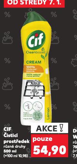 CIF ČISTICÍ PROSTŘEDEK