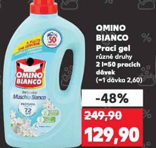 OMINO BIANCO PRACÍ GEL