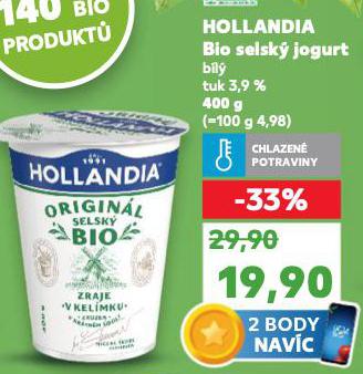 HOLLANDIA BIO SELSKÝ JOGURT