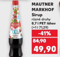 MAUTNER MARKHOF SIRUP