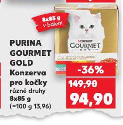 PURINA GOURMET GOLD KONZERVA PRO KOČKY