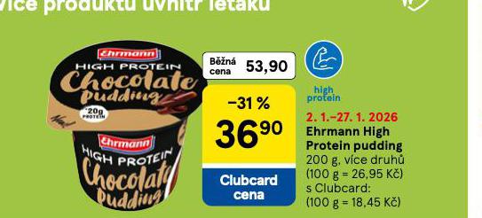 EHRMANN JIGH PROTEIN PUDDING