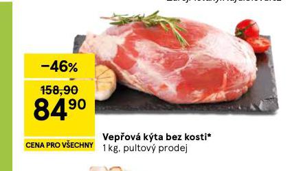 VEPŘOVÁ KÝTA BEZ KOSTI