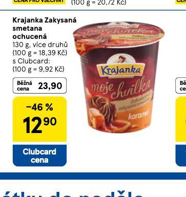 KRAJANKA ZAKYSAN� SMETANA OCHUCEN�