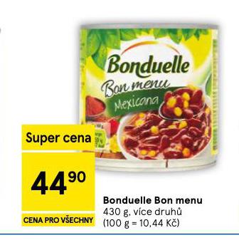 BONDUELLE BON MENU
