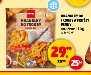 HRANOLKY DO TROUBY A FRITÉZY
