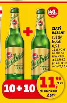 PIVO ZLATÝ BAŽANT