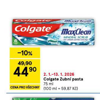 COLGATE ZUBN� PASTA
