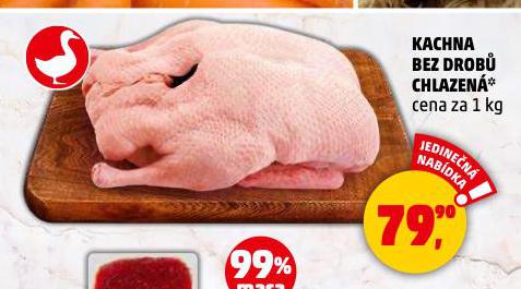 KACHNA BEZ DROBŮ CHLAZENÁ