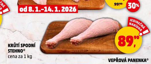 KRŮTÍ SPODNÍ STEHNO