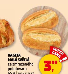 BAGETA MALÁ SVĚTLÁ