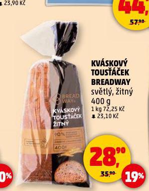 BREADWAY KV�SKOV� TOUS���EK