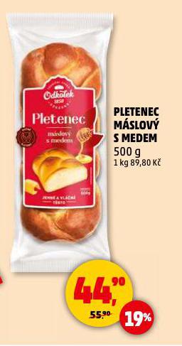 PLETENEC S PEKANOVÝMI OŘECHY