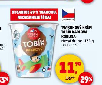 TVAROHOVÝ KRÉM TOBÍK