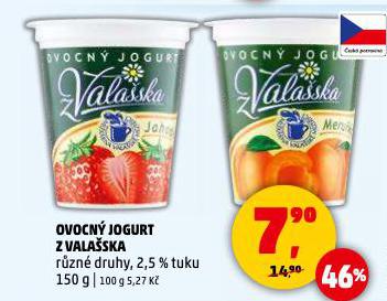 OVOCNÝ JOGURT Z VALAŠSKA