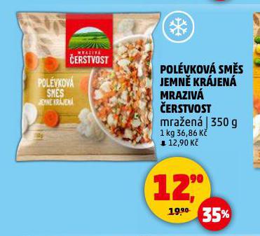 POLÉVKOVÁ SMĚS JEMNĚ KRÁJENÁ MRAZIVÁ ČERSTVOST